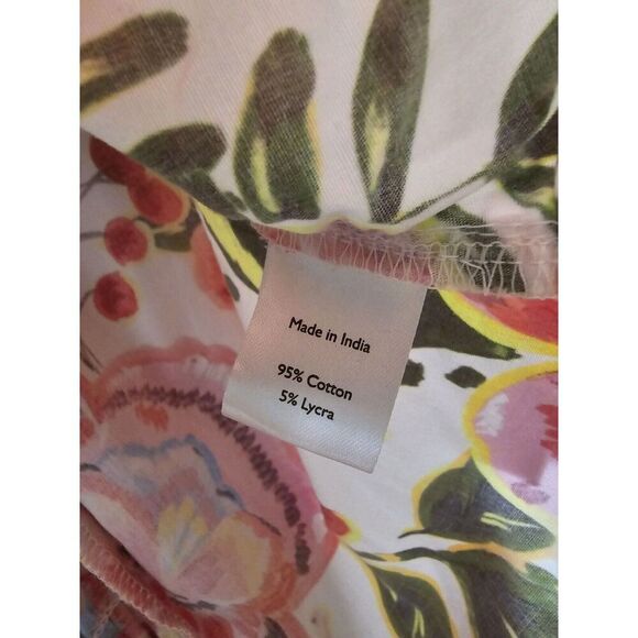 LEOTA Elsa Floral Print Stretch Organic Cotton Top Size 2X NWT MSRP $138 - Picture 9 of 13